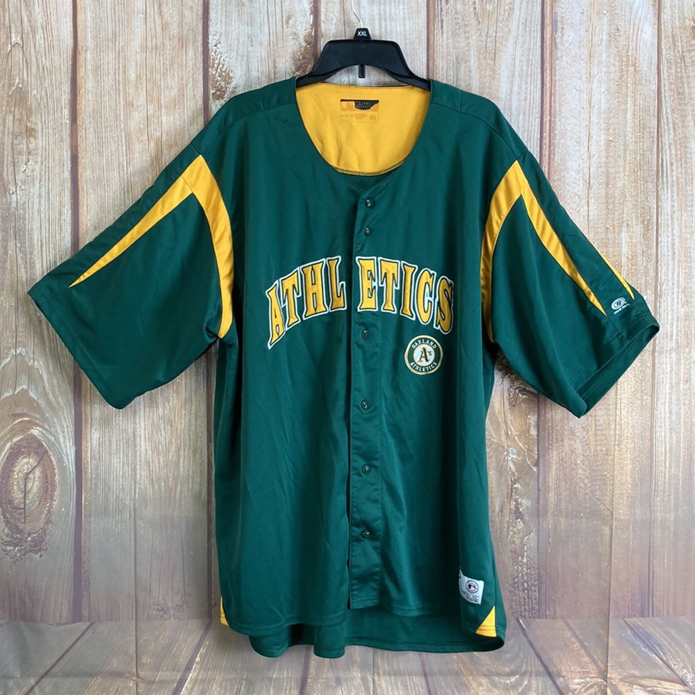 ➡️MLB True Fan Oakland A’s Jersey Men’s Size 2XL